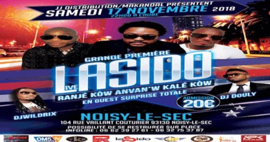 Événement - Grande première du groupe LASIDO en live