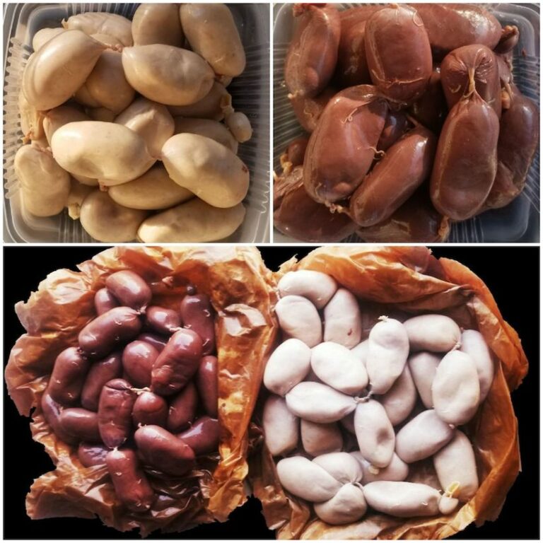 boudin rouge et blanc